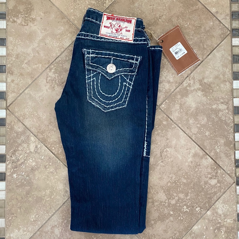 True Religion Jeans Size 27 - Joey Super T (NWT)